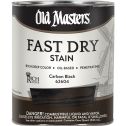 Old Masters 1Qt Rich Tone Fast Dry Stain Carbon Black