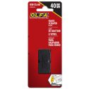 OLFA 40mm Stainless Steel Glass Scraper Blades 6pk