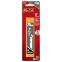 OLFA HB-5B 25mm 7-Pt Silver Extra Heavy-Duty Snap-Off Blade (5pk)