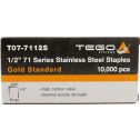 Tego 1/2" 71 Series Stainless Steel Staples (Case of 20)