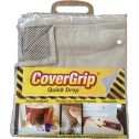 CoverGrip 3.5' x 4' 8oz Non-Slip Quick Drop Cloth