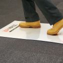 ZipWall 24" X 36" Tacky Mat Starter Kit (1-Base & 1-30 Sheet Pad)