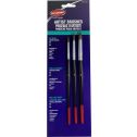 Dynamic 3pc Round Ox Hair Artist Brush Set