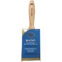 Merit Pro 3" White China Bristle Polyester Beavertail Brush