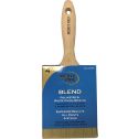 Merit Pro 4" White China Bristle Polyester Beavertail Brush
