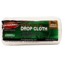 Dynamic 9' x 12' 3mil Rolled Clear Plastic Drop Cloth