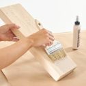 Dynamic 2-1/2" White Bristle Double Thick Chip Brush (Case of 12)