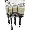 Merit Pro 4pc General Purpose Polyester Brush Set