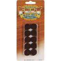 Slipstick 3/4" Round Premium Self-Stick Felt Pad Chocolate 20pk