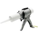 SILIGUN PRO 10oz Compact Cast Aluminum Body Caulk Gun (24:1 Thrust Ratio)