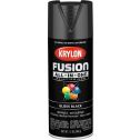 Krylon 12 oz. Gloss Black Fusion All-In-One Spray