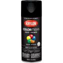 Krylon 12 oz. Semi Gloss Black COLORmaxx Spray