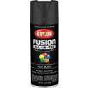 Krylon 12oz Flat Black Fusion All-In-One Spray Paint