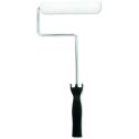 Whizz 6" White Woven 3/8" Nap Mini Roller w/ 14" Frame