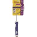 Whizz 4" Purple Velour 3/16" Nap Mini Roller w/ 13" Handle