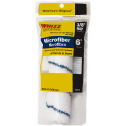 Whizz 6" Xtrasorb Microfiber Blue Stripe 3/8" Nap Jumbo Mini Roller