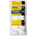 Whizz 6" Xtrasorb Microfiber Blue Stripe 3/4" Nap Mini Roller 2Pk