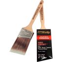 ArroWorthy 2-1/2" Red Frost Rattail Square End Angle Sash Paint Brush