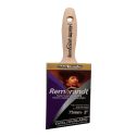 ArroWorthy 3" Rembrandt NYLYN Polyester Semi-Oval Angle Sash Paint Brush