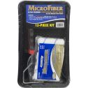 ArroWorthy 12-Piece 4" x 3/8" Nap Microfiber Mini Roller Kit