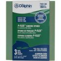 Blue Dolphin 180 Grit Super Fine P-Flex Sanding Pads (3 per Pack)