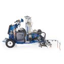 Graco LineLazer V 250SPS HP Reflective Series Self-Propelled Gas Hydraulic Airless Line Striper & Pressurized EZ Bead System w/ Two AutomaticGuns & TwoTanks