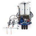 Graco LineLazer V 250DC HP Reflective Series Dual Color Self-Propelled Gas Hydraulic Airless Line Striper & Pressurized EZ Bead System w/TwoAutomaticGuns& Two Tanks