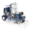 Graco LineLazer V 250DC HP Reflective Series Dual Color Self-Propelled Gas Hydraulic Airless Line Striper & Pressurized EZ Bead System w/TwoAutomaticGuns& Two Tanks
