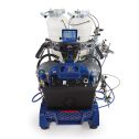 Graco LineLazer V 250DC HP Reflective Series Dual Color Self-Propelled Gas Hydraulic Airless Line Striper & Pressurized EZ Bead System w/Three Automatic Guns & Two Tanks