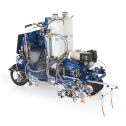 Graco LineLazer V 250DC HP Reflective Series Dual Color Self-Propelled Gas Hydraulic Airless Line Striper & Pressurized EZ Bead System w/Three Automatic Guns & Two Tanks