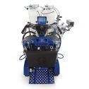 Graco LineLazer V 250DC HP Reflective Series Dual Color Self-Propelled Gas Hydraulic Airless Line Striper, Pressurized EZ Bead System, & LazerGuide 3000System w/ Two Automatic Guns & Two Tanks