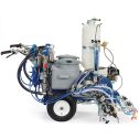 Graco LineLazer V 200DC HP Reflective Series Dual Color Gas Hydraulic Airless Line Striper & Pressurized EZ Bead System w/ Two AutomaticGuns& One Tank