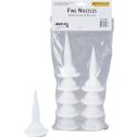 Dripless Fine Replacement Nozzles For Sausage And Bulk Load Sealant Dispensing Guns