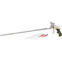 Dripless 24" Long Nozzle Foam Dispensing Gun w/Steel & Brass Body