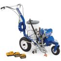 Graco LineLazer ES 500 Standard Series Mechanical Battery-Powered Airless Line Striper w/ One Gun & Two DeWalt Batteries