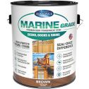 Seal-Once 1gal Brown Marine Grade Premium Semi-Transparent Stain & Sealer