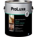 ProLuxe 1gal Clear Semi-Gloss Specialty Interior/Exterior Water-Based Polyurethane