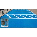 GPS Paints 1gal Blue Zone Marking & Traffic Paint