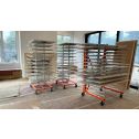 PaintLine 50-Shelf Mobile Pro Drying Rack