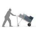 PaintLine ProDryingRack Transport Handtruck