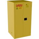 Jamco 34" x 34" x 65" Yellow Flammable Liquid Storage Safety Cabinet w/Manual Close Door