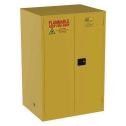Jamco 34" x 43" x 65" Yellow Flammable Liquid Storage Safety Cabinet w/Manual Close Door