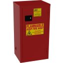 Jamco 18" x 23" x 44" Red Paints & Inks Storage Safety Cabinet w/Manual Close Door