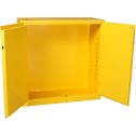 Jamco 18" x 43" x 44" Yellow Flammable Liquid Storage Safety Cabinet w/Self Closing Door