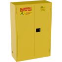 Jamco 18" x 43" x 65" Yellow Flammable Liquid Storage Safety Cabinet w/Self Closing Door