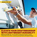 T4P DAP White 100% Silicone & Dripless Caulk Gun Bundle