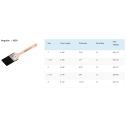 ArroWorthy Black China Bristle Classic Professional Paint Brushes
