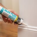 DAP Alex Plus 10.1oz White All Purpose Acrylic Latex Caulk Plus Silicone