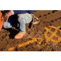 Rust-Oleum 17oz Fluorescent Orange Industrial Choice Water-Based Inverted Marking Spray Paint