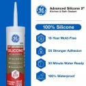 GE Silicone II Advanced Kitchen & Bath Sealants
